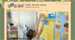 Desktop Screenshot of littleacornsgrow.net